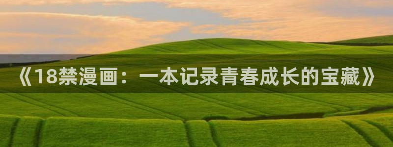 第一韩漫网漫画网址：《18禁漫画：一本记录青春成长的宝藏》